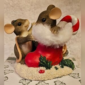 Charming Tails Figurine Stocking Stuffers Retired Limited